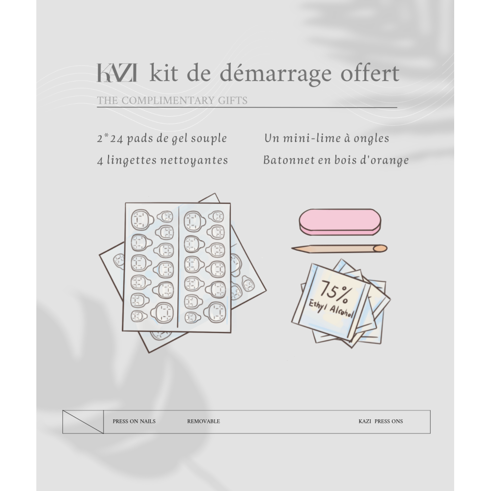 Kazinails : faux ongles faits à la main – Rouge Intime, cœur 3D