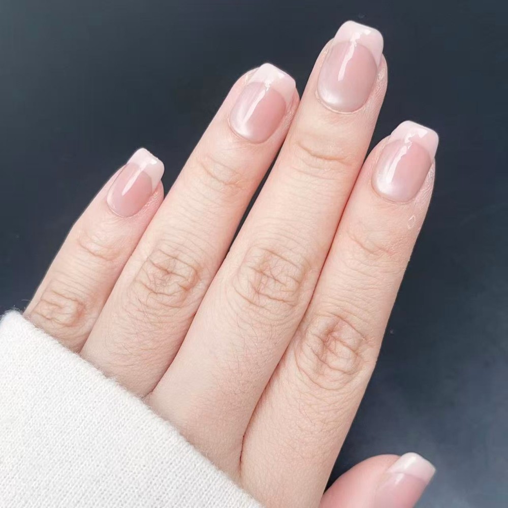 Kazinails – Rose Nacré | Élégance Naturelle & Fait Main