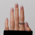 Kazinails – Perle d’Éden | Faux Ongles Transparence & Élégance Cristalline