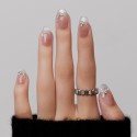 Kazinails – Perle d’Éden | Faux Ongles Transparence & Élégance Cristalline