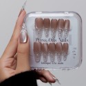 Faux Ongles Glaze | Élégance et Brillance Cristalline pour une Manucure Sophistiquée