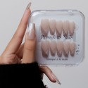 Faux Ongles Rive Gauche Élégance Minimaliste par le chic parisien
