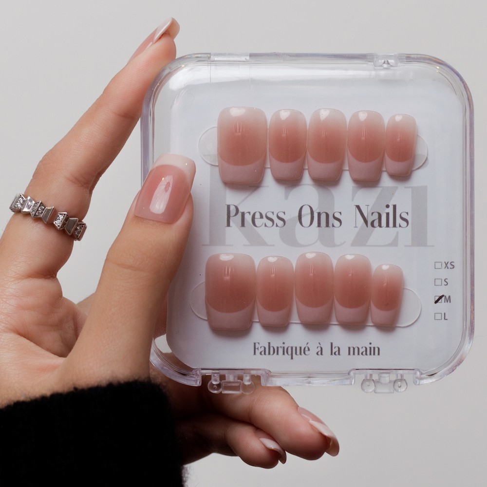 Faux Ongles Hollywood French |  Press on nails | Livraison gratuite