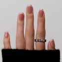 Faux Ongles Hollywood French |  Press on nails | Livraison gratuite