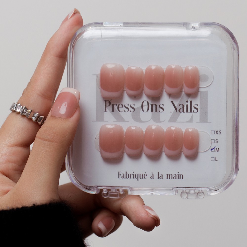 Faux Ongles Hollywood French |  Press on nails | Livraison gratuite