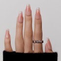Faux Ongles Milky French |  Press on nails | Garantie Satisfaction