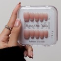 Faux Ongles Milky French |  Press on nails | Garantie Satisfaction