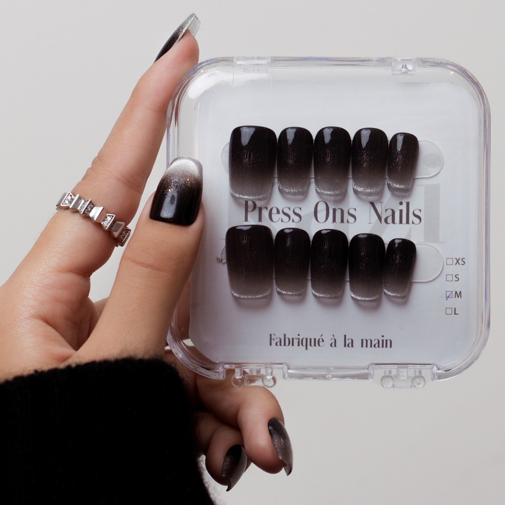 Press on nails Ginza Night  Kazinails