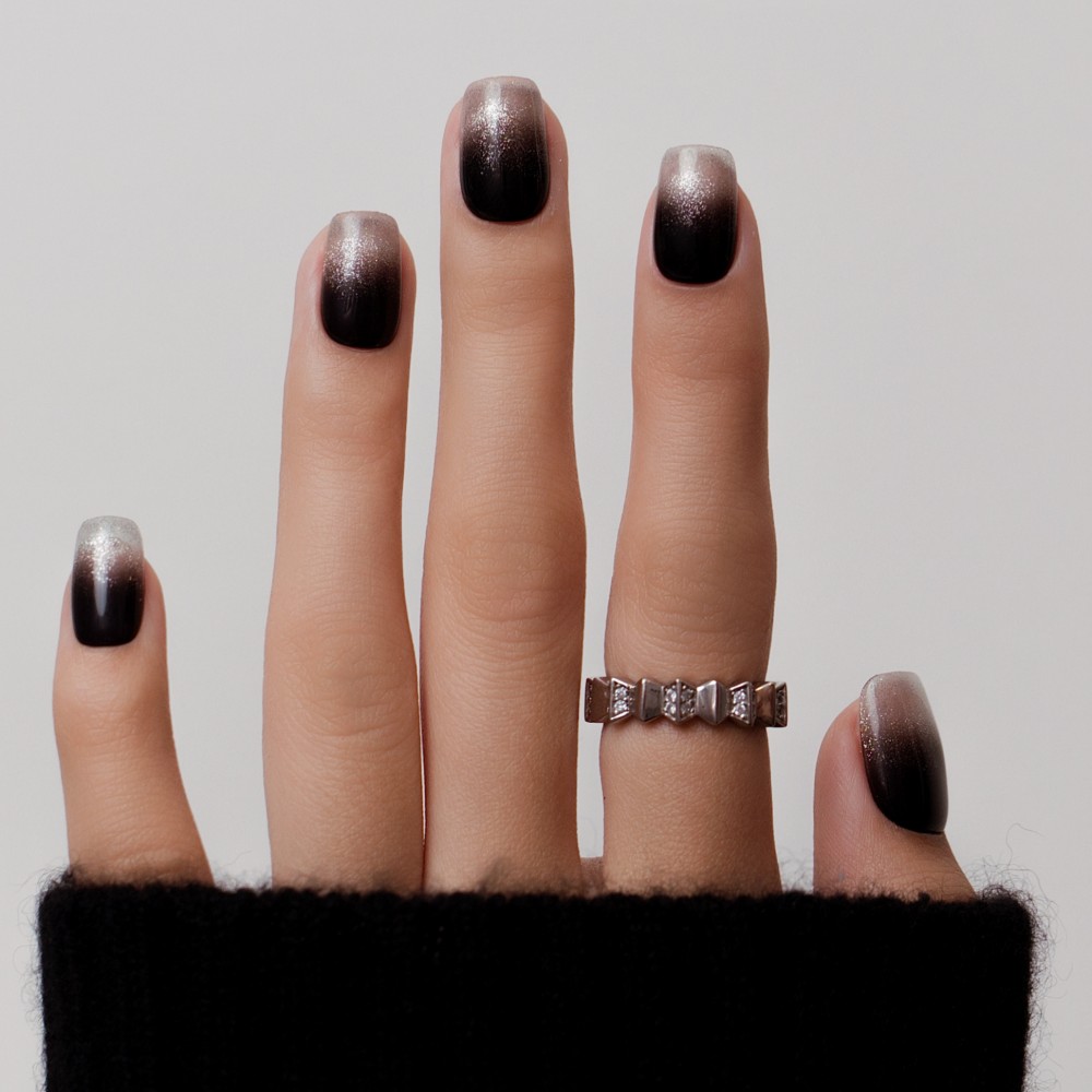 Press on nails Ginza Night  Kazinails