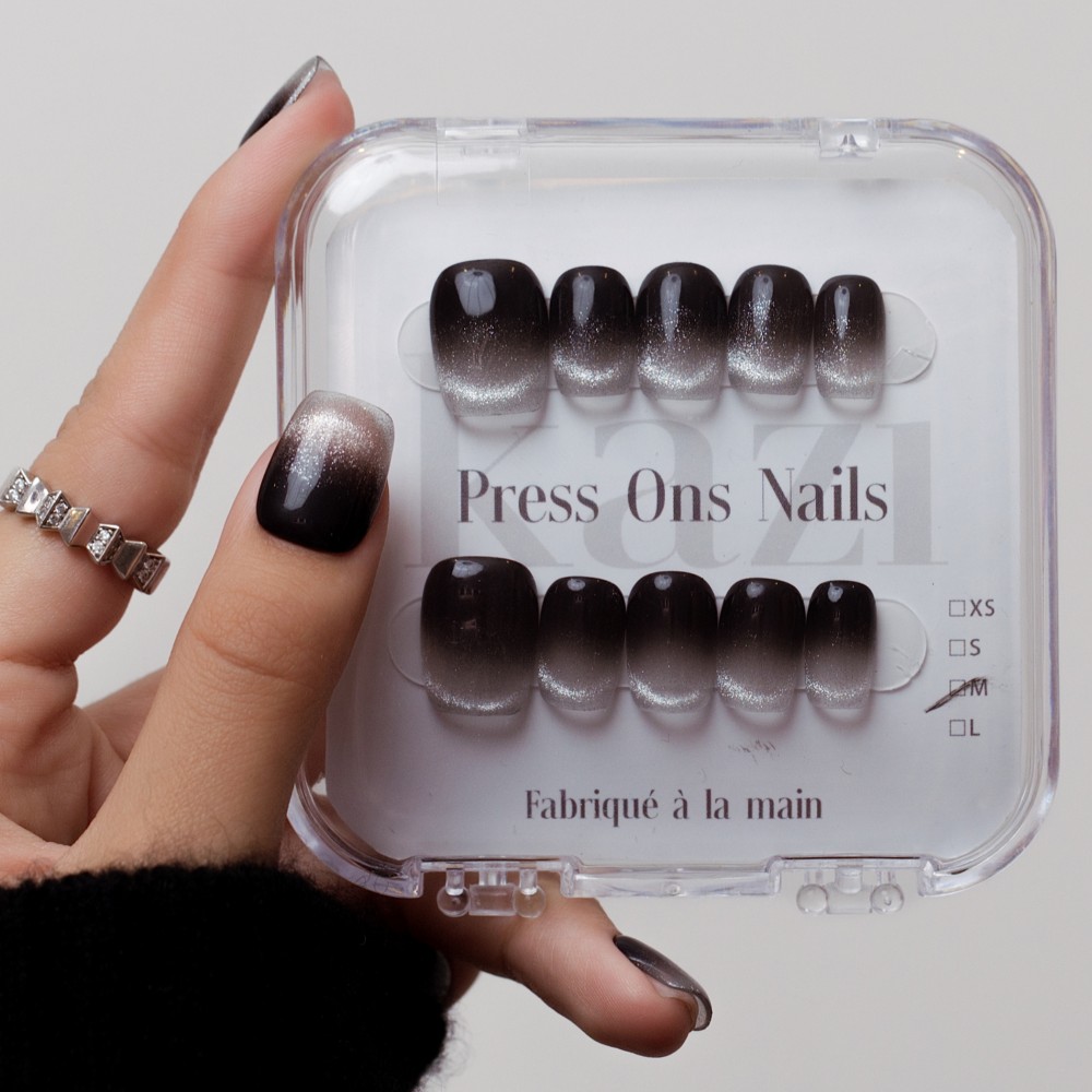 Press on nails Ginza Night  Kazinails