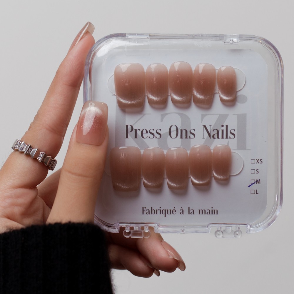 Faux Ongles First Kiss |  Faits à la main| Manucure réutilisable et durable