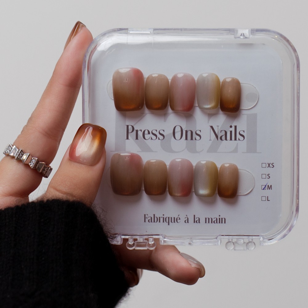 Faux Ongles Skittles | Faits à la mains| Manucure réutilisable et durable