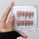 Kazianails Faux ongles faits à la main – Cristal