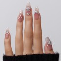 Kazianails Faux ongles faits à la main – Cristal