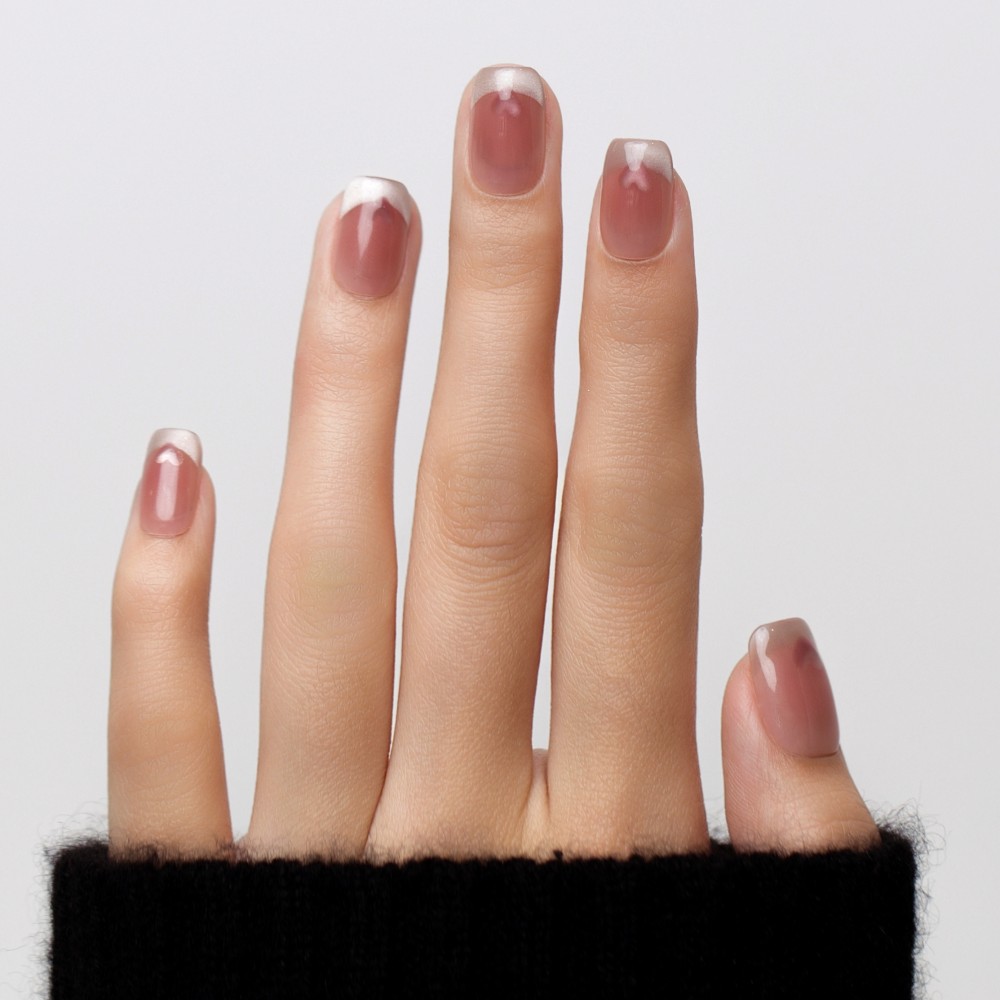 Kazinails : faux ongles faits à la main – Rouge Intime, cœur 3D