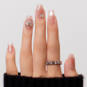 Faux ongles press-on cat eye papillon – Papillon | Kazinails