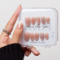 Faux ongles press-on cat eye papillon – Papillon | Kazinails