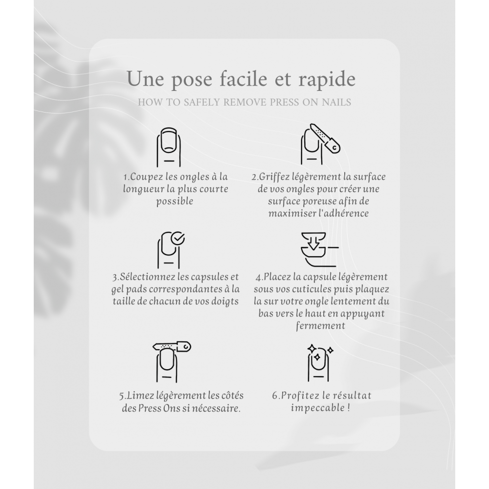 Faux Ongles Silver Lining : Une manucure soignée, durable et réutilisable