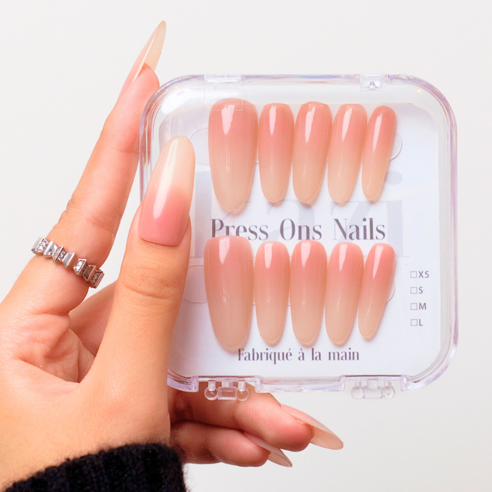 Press on nails Sweetheart  Kazinails: A neat, durable and reusable manicure