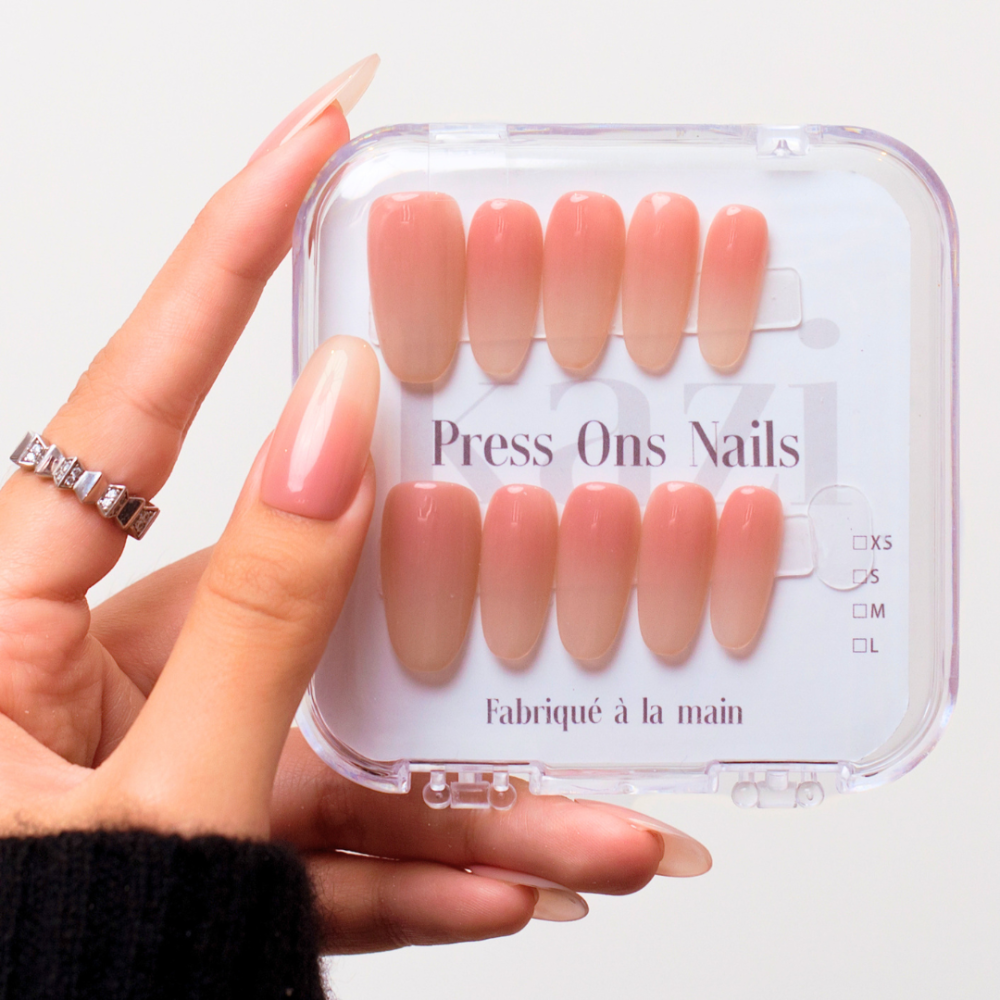 Press on nails Sweetheart  Kazinails: A neat, durable and reusable manicure