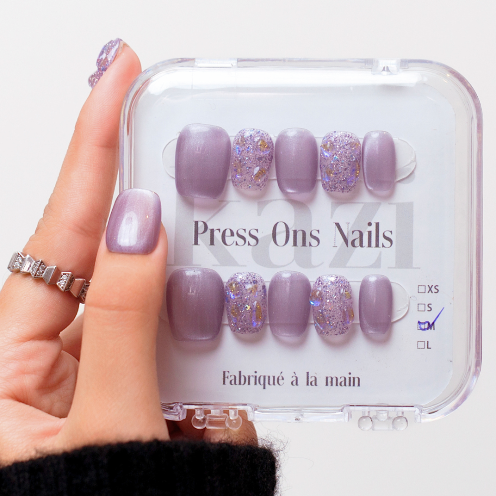 Kazinails: handmade false nails, artisanal quality, reusable nails