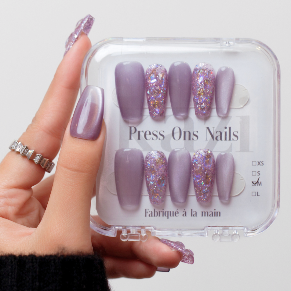 Kazinails: handmade false nails, artisanal quality, reusable nails