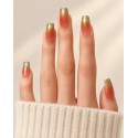 Bobo — Press-on nails œil-de-chat rose thé | Kazinails