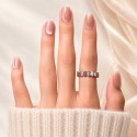 Gossip Girl – Faux ongles nude rosé cat eye | Kazinails
