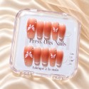 Faux ongles French cat eye papillon 3D – It Girl | Kazinails