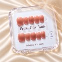 Faux ongles French cat eye rose – Pitaya | Kazinails