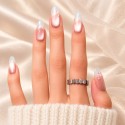 Faux Ongles Frozen Butterfly :  Qualité professionnelle à domicile.