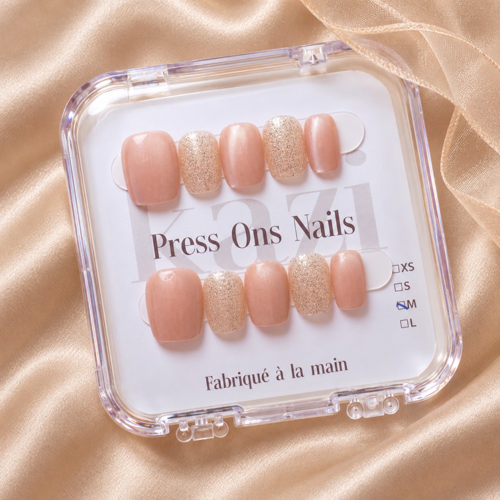 Faux Ongles Silver Lining : Une manucure soignée, durable et réutilisable