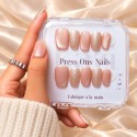 Faux Ongles Silver Lining : Une manucure soignée, durable et réutilisable