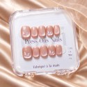 Faux Ongles Spring Blossom: Une manucure soignée, durable et réutilisable
