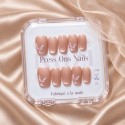 Faux Ongles Spring Blossom: Une manucure soignée, durable et réutilisable