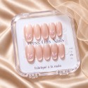 Faux Ongles Spring Blossom: Une manucure soignée, durable et réutilisable