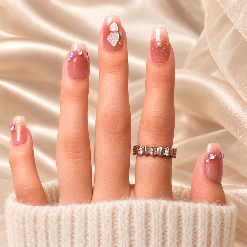 Faux Ongles Petite Princesse : Une Manucure Soignée, Durable et Réutilisable