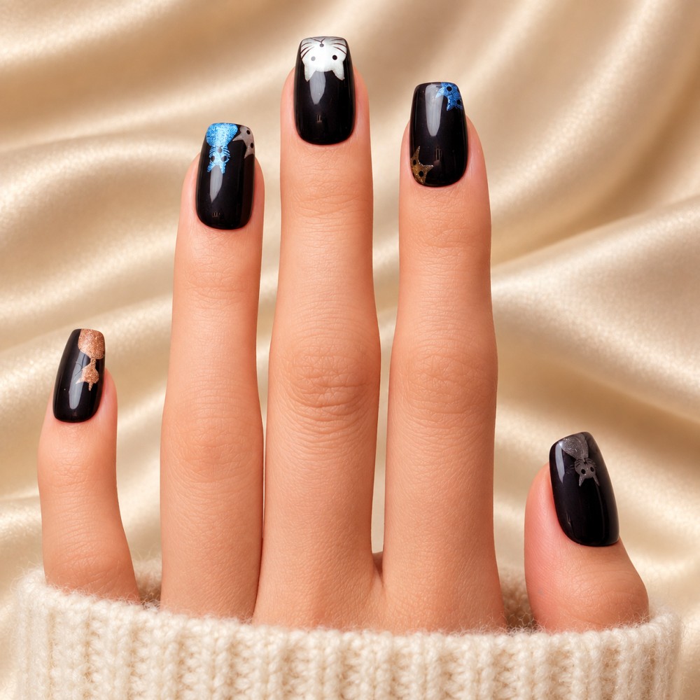Faux Ongles Rocky Cat : Une Manucure Soignée, Durable et Réutilisable