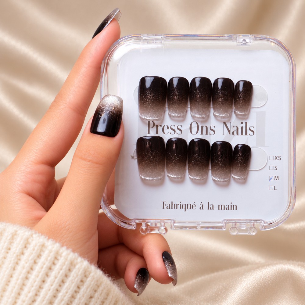 Faux Ongles Ginza Night : Nocturnal Elegance and Glamour