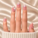 Faux Ongles Stargaze: Éclat Floral pour Vos Mains