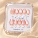Faux Ongles Sakura : Élégance Gracieuse avec une Touche Florale |  Press on nails
