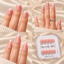 Faux Ongles Milky French |  Press on nails | Garantie Satisfaction