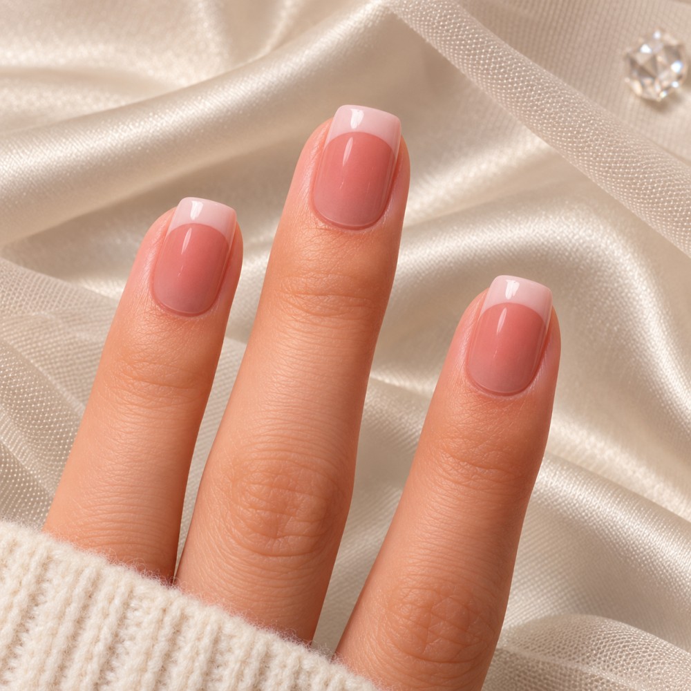 Faux Ongles Hollywood French |  Press on nails | Livraison gratuite