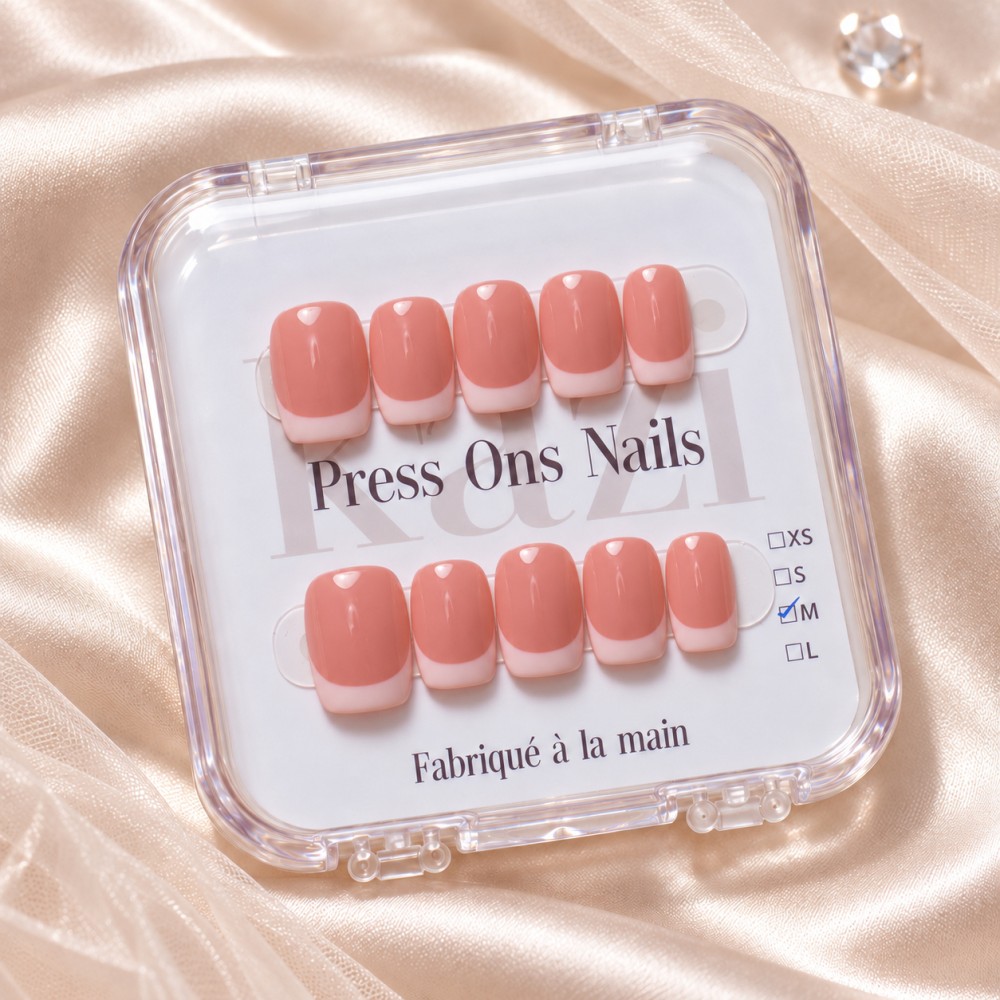 Faux Ongles Hollywood French |  Press on nails | Livraison gratuite