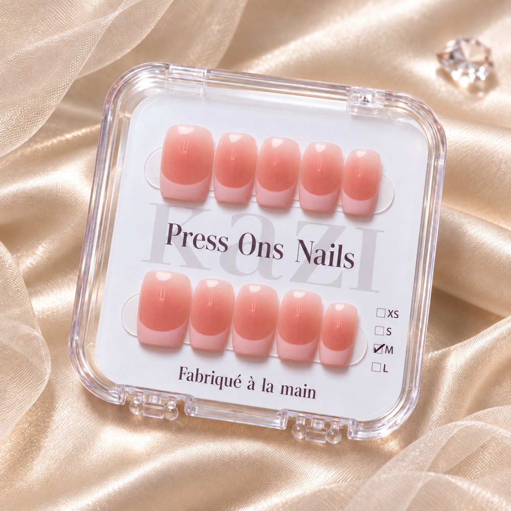 Faux Ongles Hollywood French |  Press on nails | Livraison gratuite