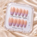 Faux Ongles Lucky Lavender: Lavande Pastel avec Design Minimaliste Moderne