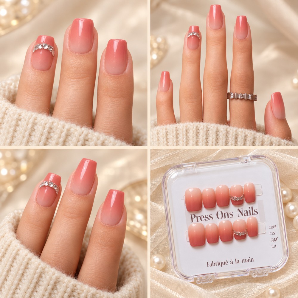 Faux Ongles Body Language : Éclat Élégant et Naturel |  Press on nails