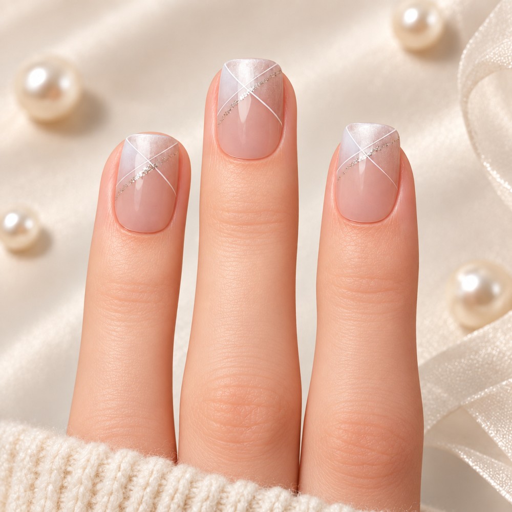 Faux Ongles Rive Gauche Élégance Minimaliste par le chic parisien