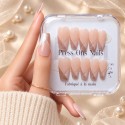 Faux Ongles Rive Gauche Élégance Minimaliste par le chic parisien