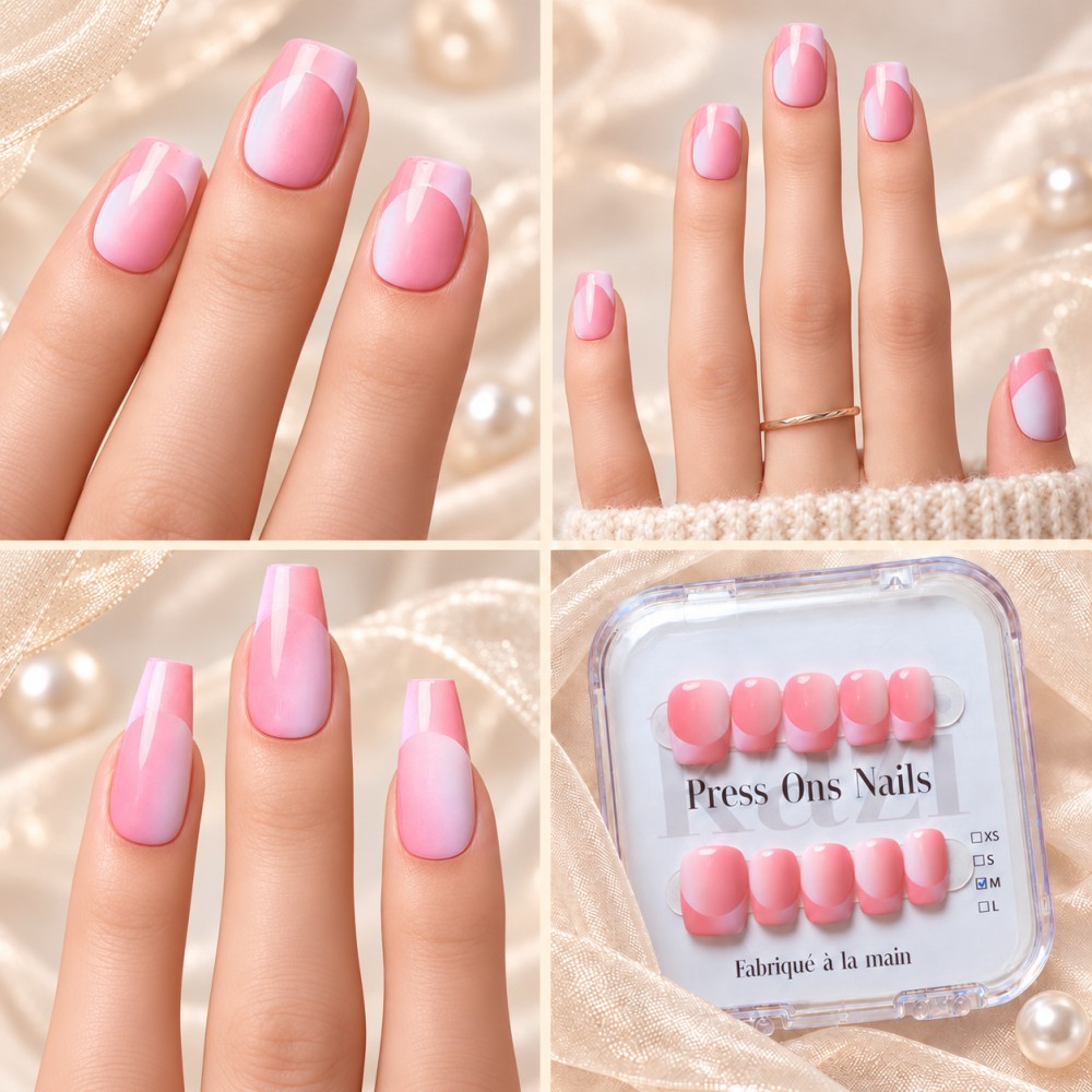 Faux Ongles Nude Different | Élégance et Minimalisme | Press on nails